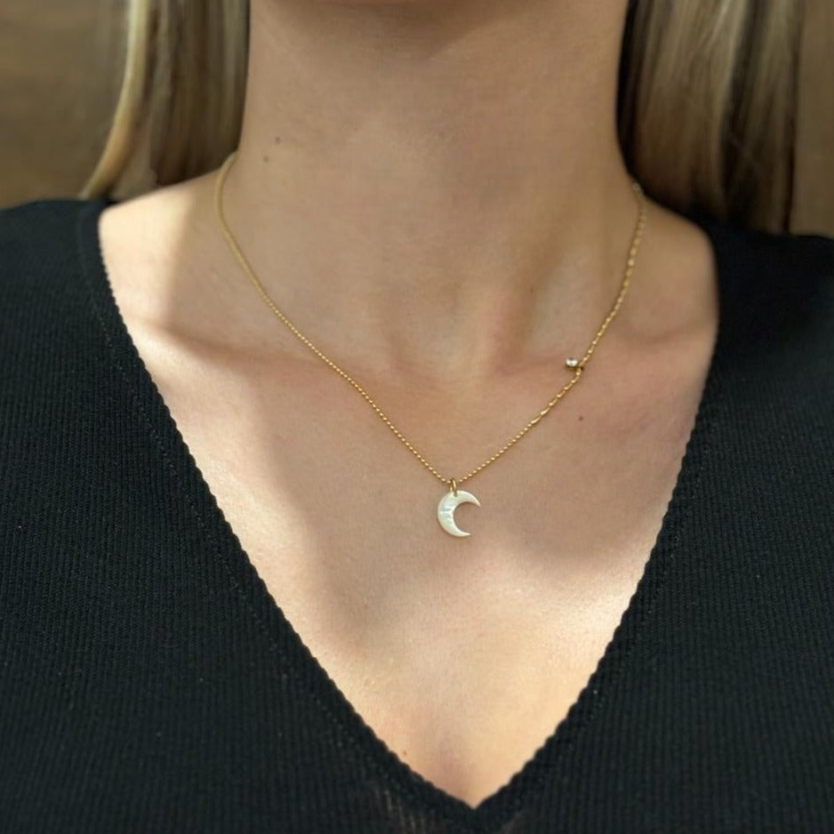 Collar Luna de Concha