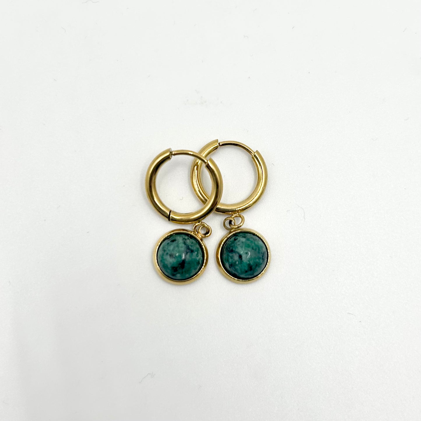 Aretes Turquesa Africana