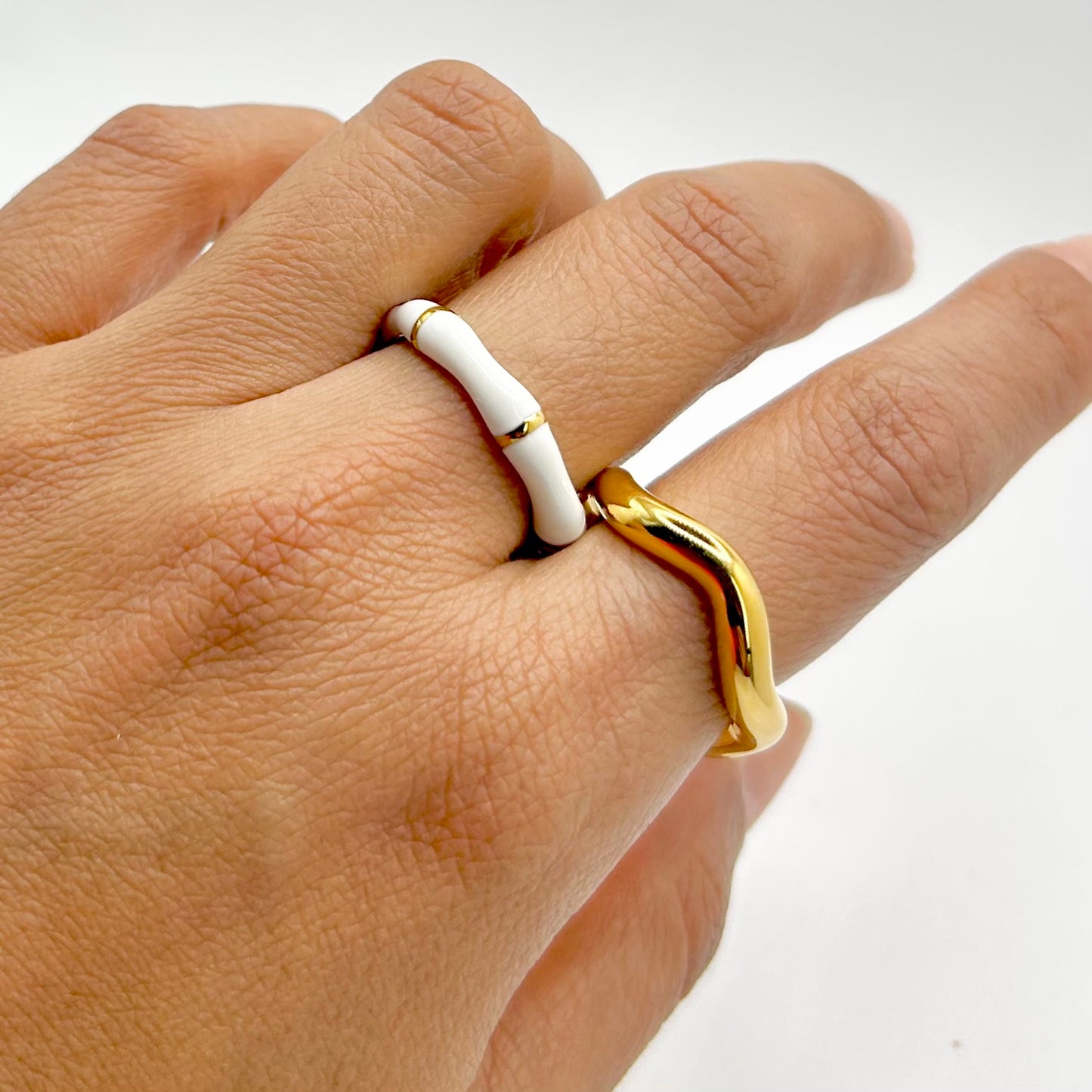 Anillo Bambu