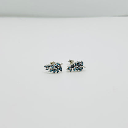 Aretes Hojas
