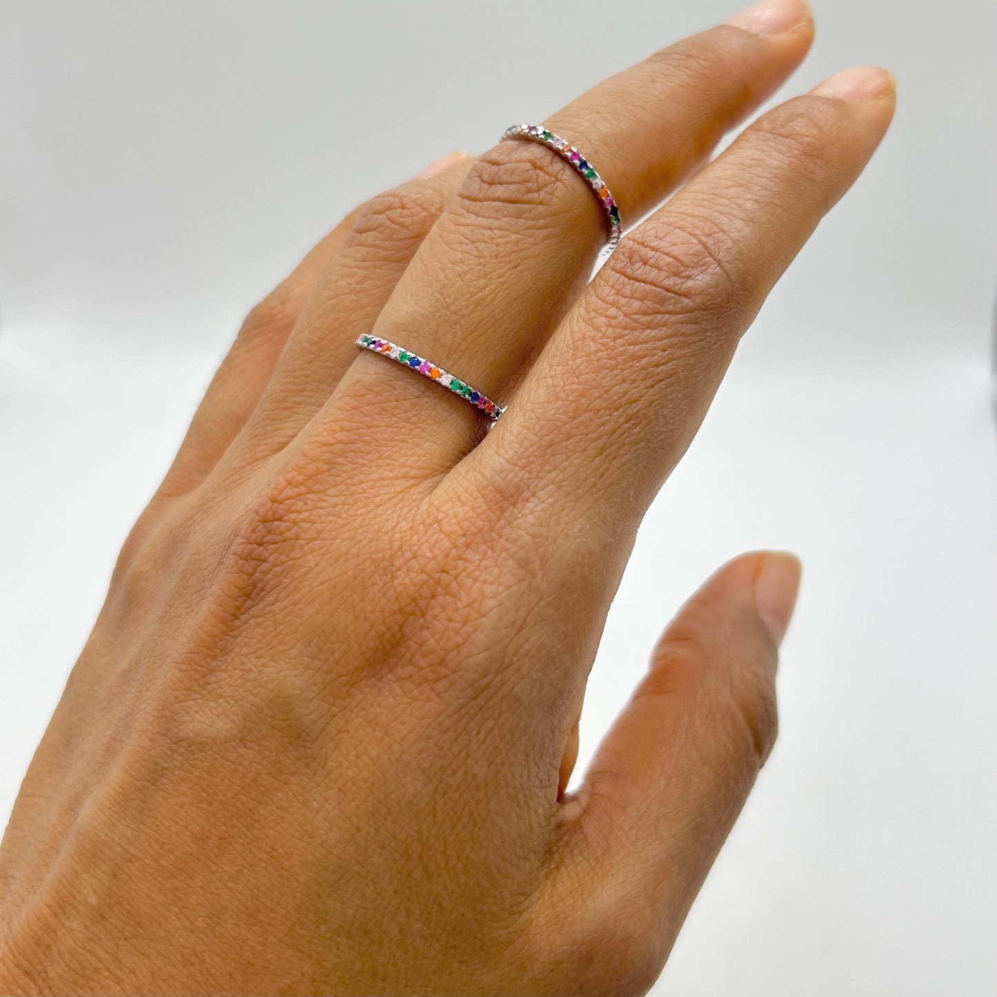 Anillo Mini arcoíris