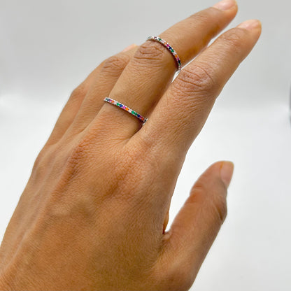 Anillo Mini arcoíris