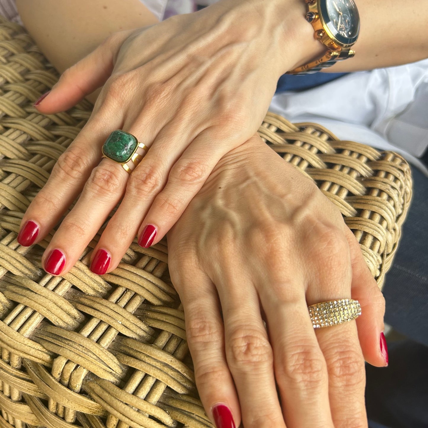 Anillo Turquesa Africana