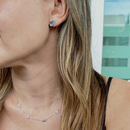 Aretes Hojas