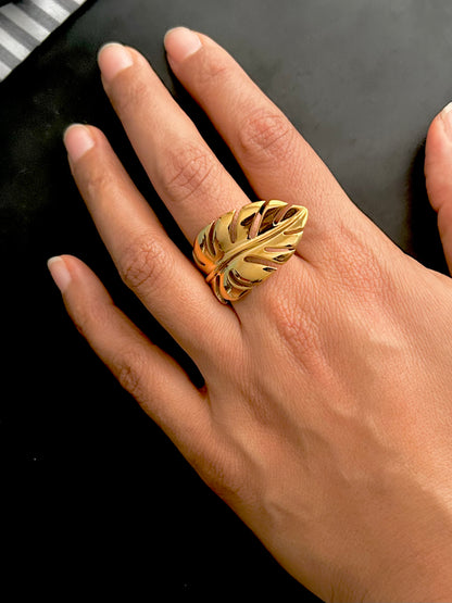 Anillo Hoja