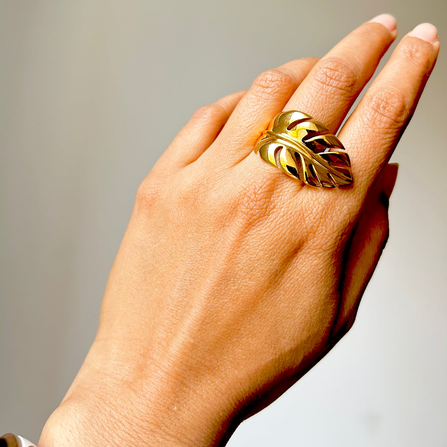 Anillo Hoja