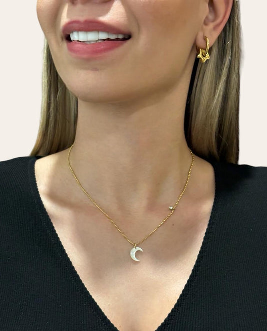 Collar Luna de Concha